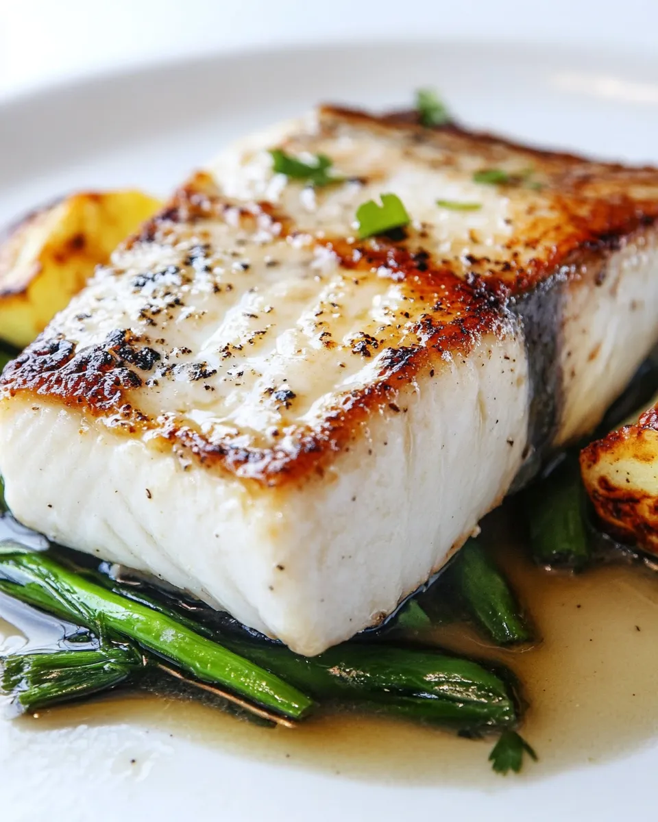 Delicious Chilean Sea Bass image