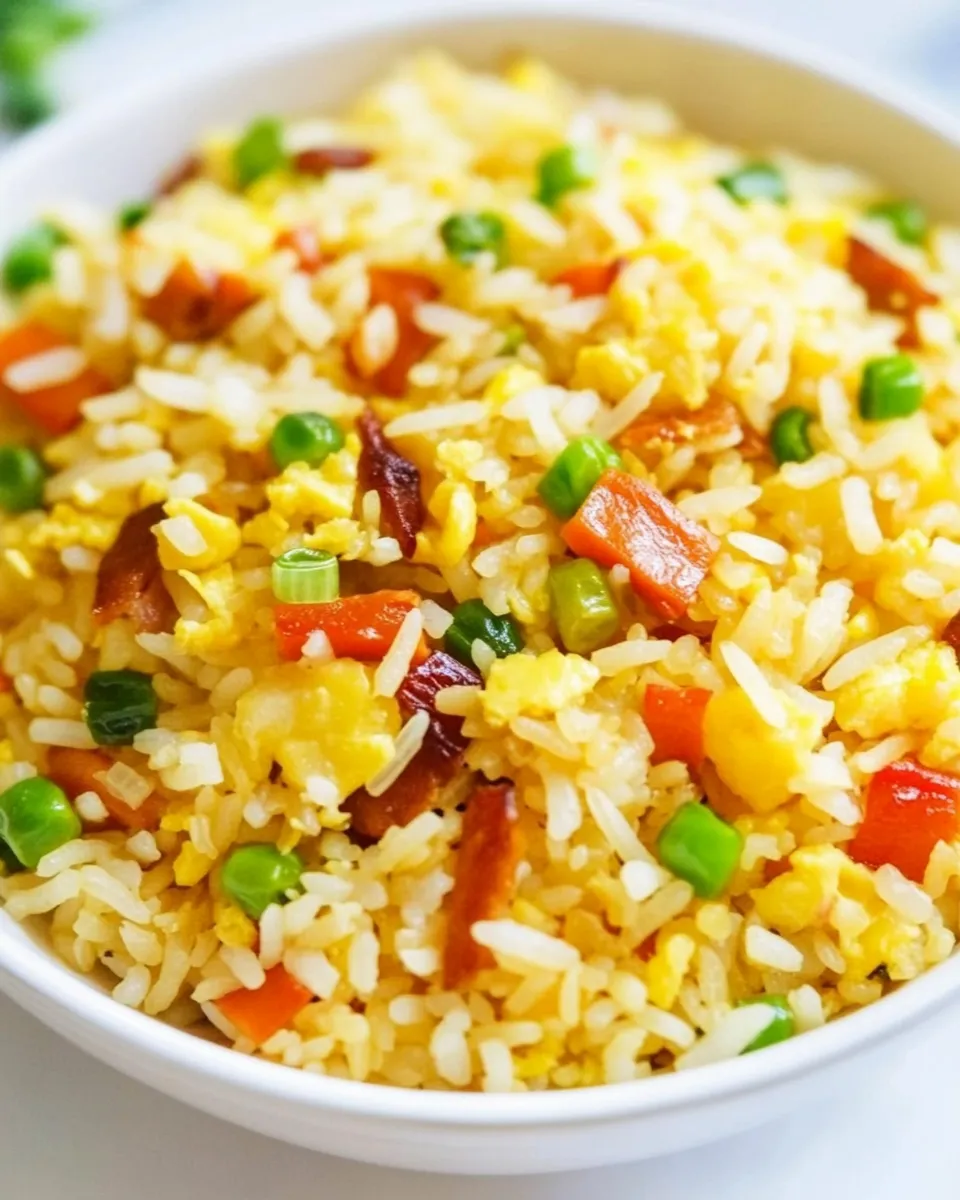 Classic Chinese Fried Rice dish photo