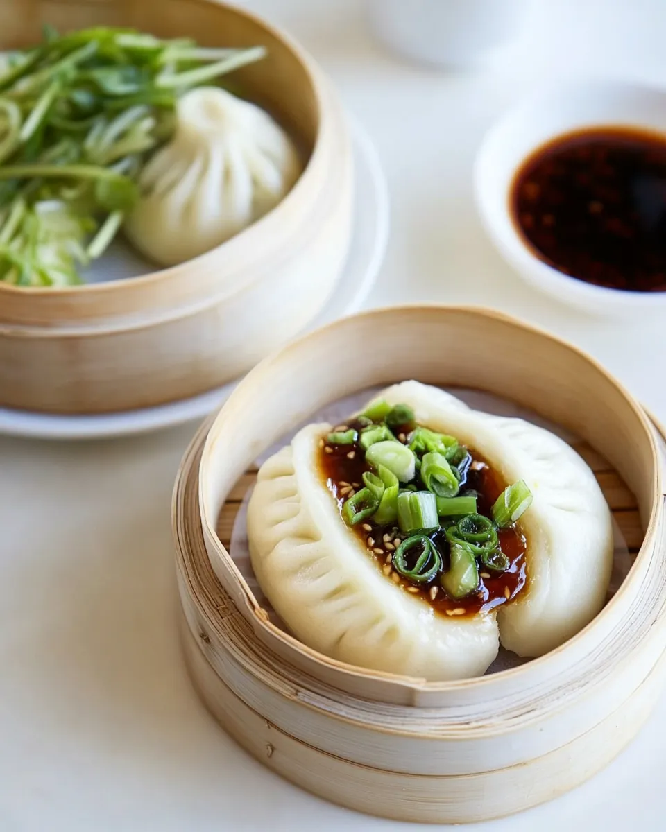 Classic Chinese Steamed Buns dish photo