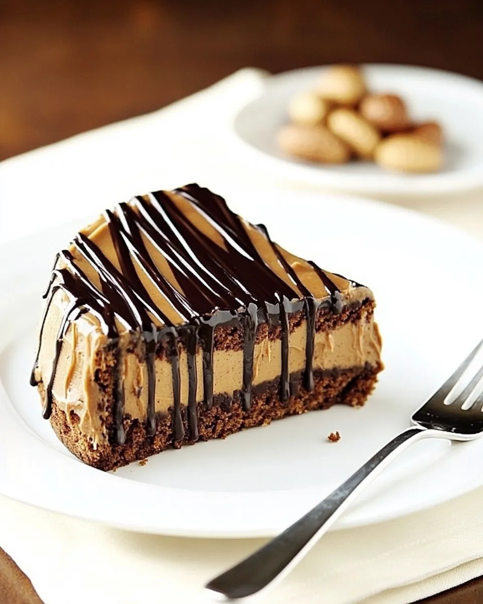 Easy Chocolate-Peanut Butter Torte recipe photo