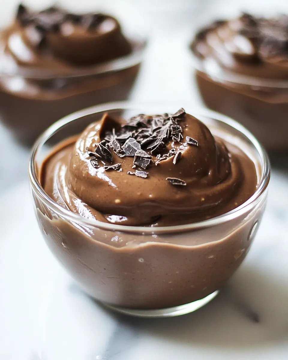 Easy Chocolate Avocado Pudding. Yep, Its a Thing. recipe image