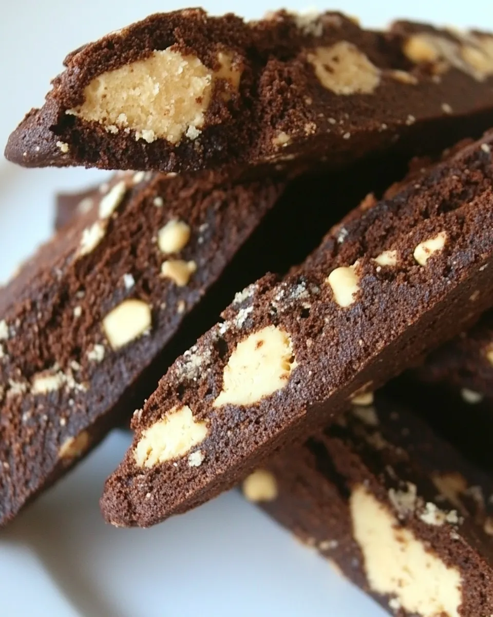 Homemade Chocolate Biscotti photo
