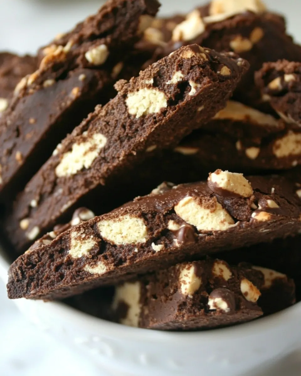 Easy Chocolate Biscotti recipe photo