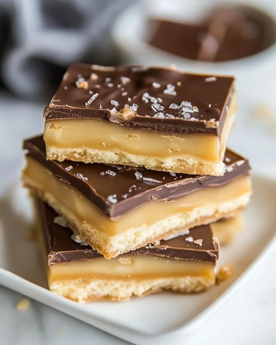 Classic Chocolate Caramel Cracker Candy image