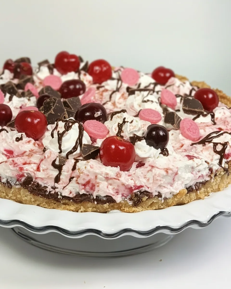 Easy Chocolate Cherry Pie recipe photo