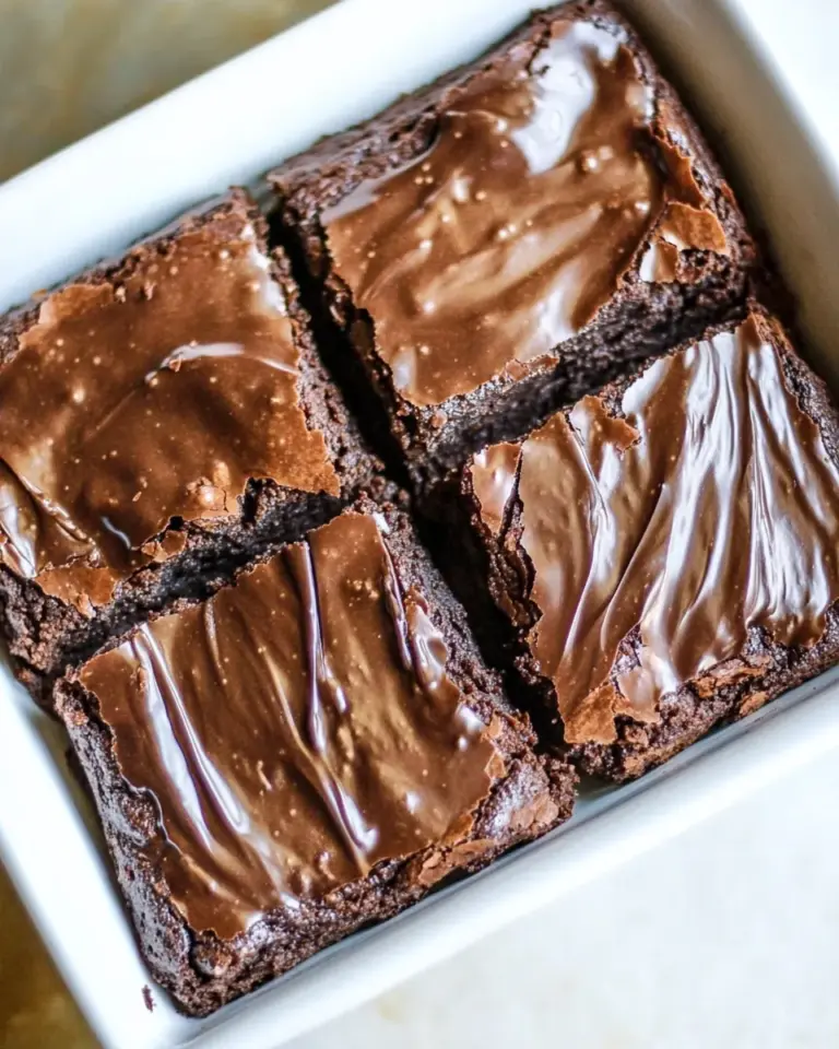Homemade Chocolate Chickpea Brownies photo