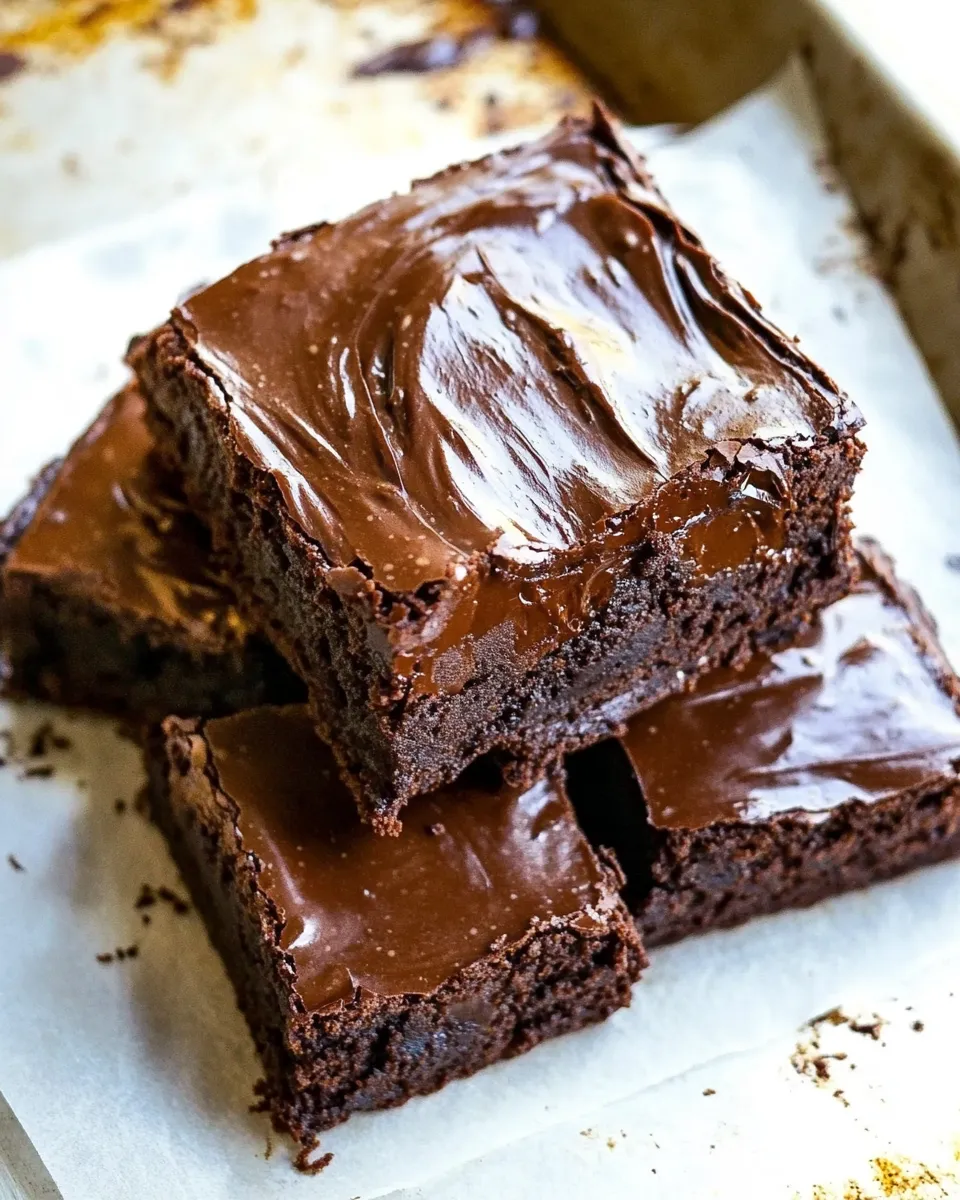 Delicious Chocolate Chickpea Brownies image