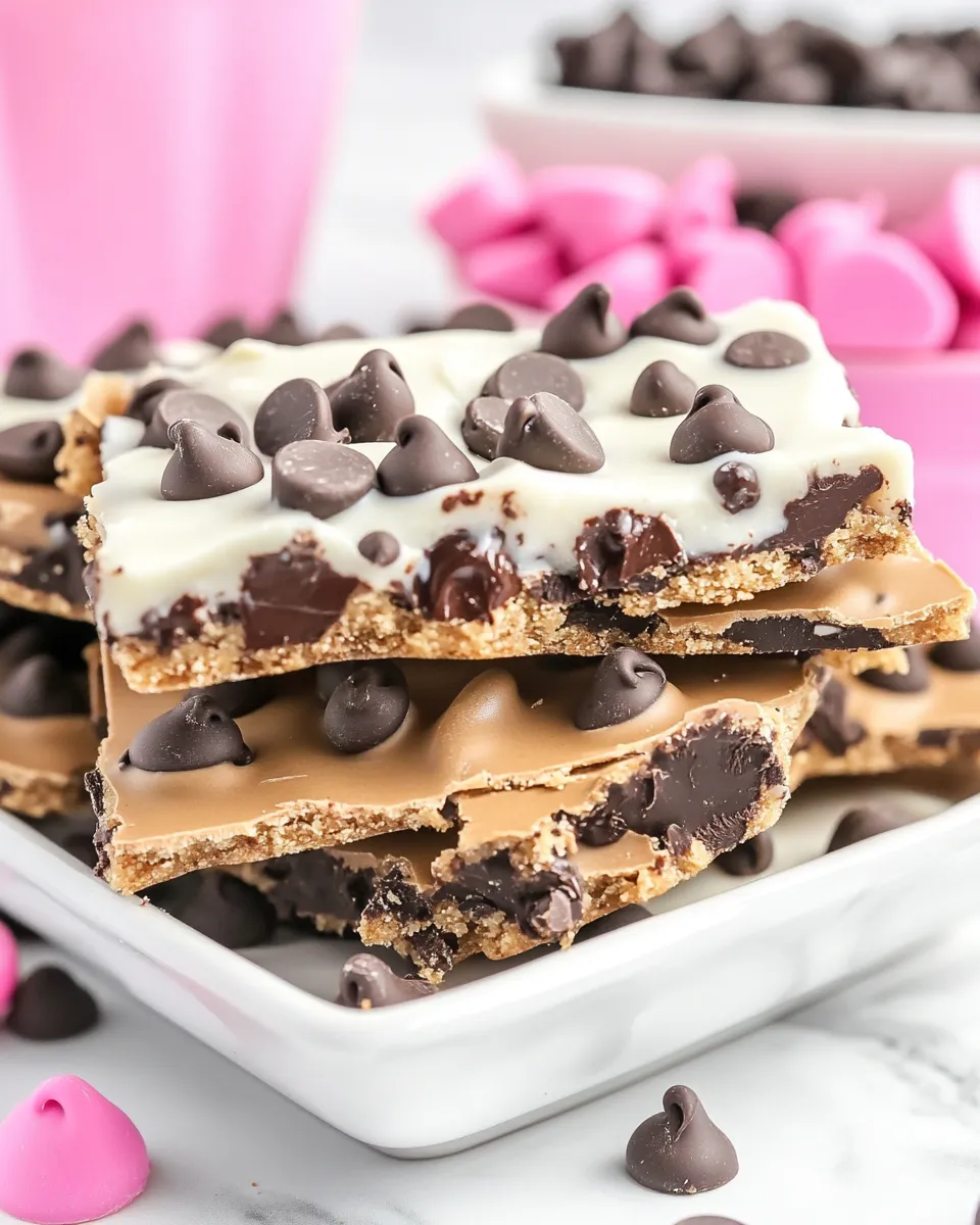 Easy Chocolate Chip Cookie Bark recipe photo