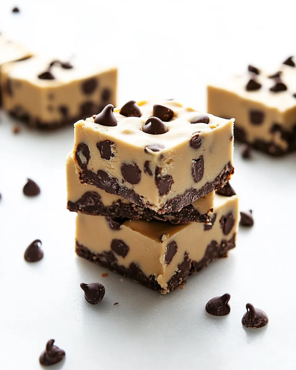 Classic Chocolate Chip Cookie Dough Bars image