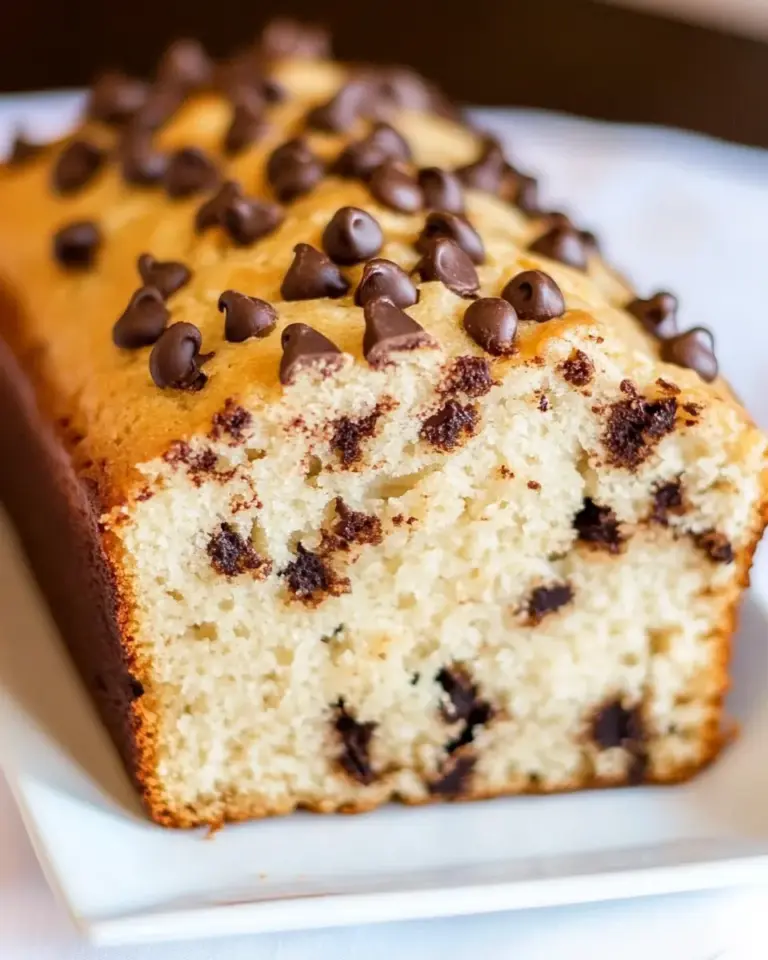 Homemade Chocolate Chip Loaf photo