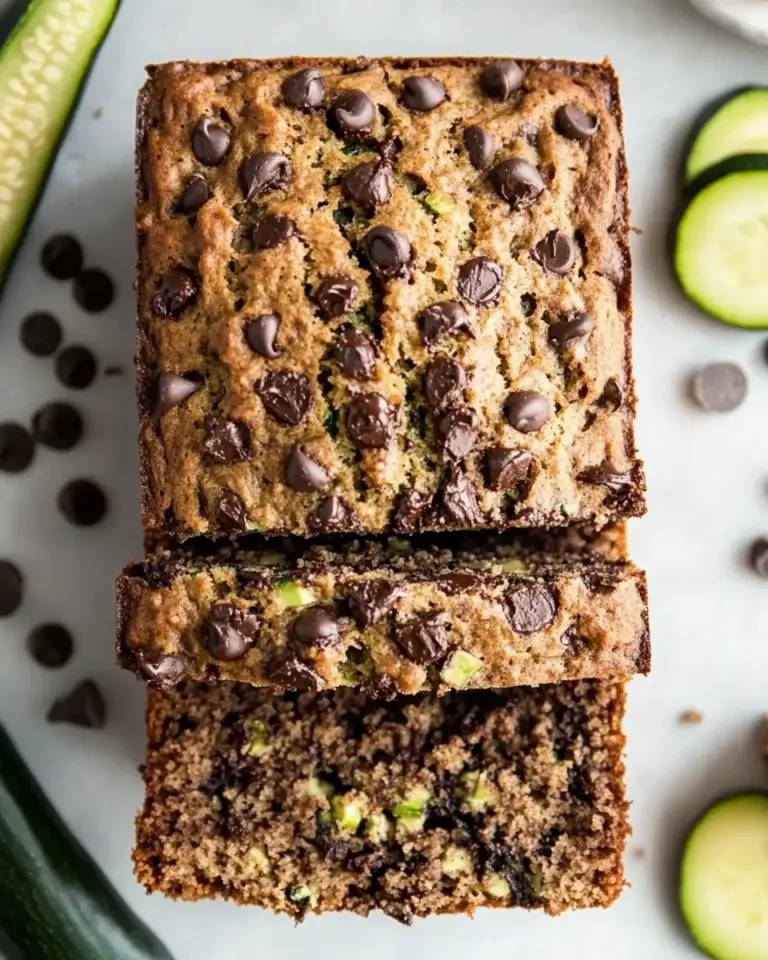 Homemade Chocolate Chip Zucchini Bread photo