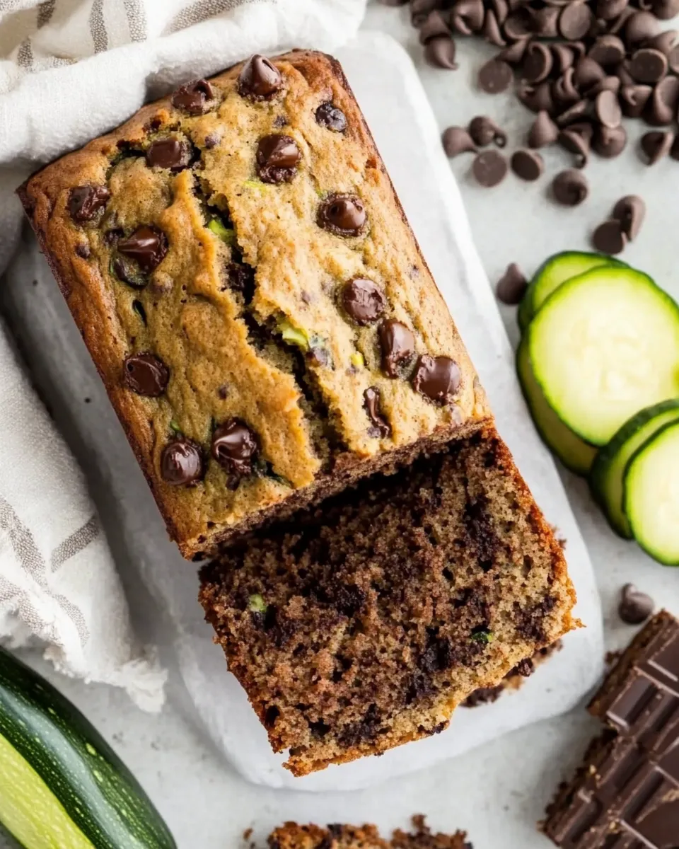 Classic Chocolate Chip Zucchini Bread image