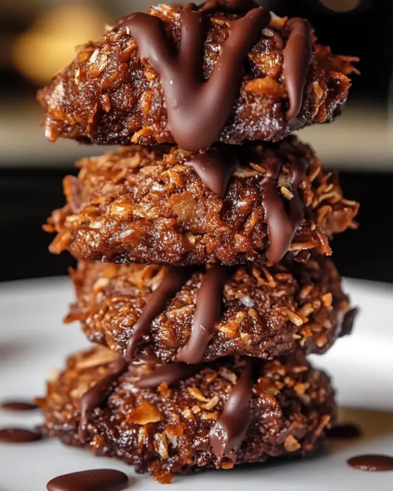Homemade Chocolate Coconut Cookies photo