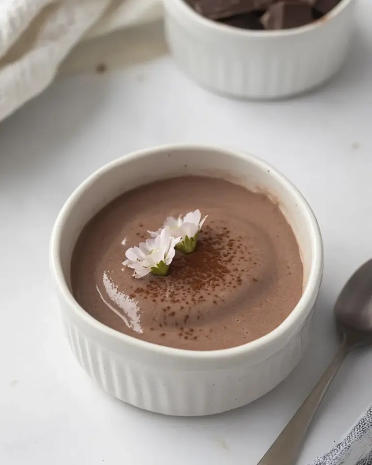 Homemade Chocolate Custard photo