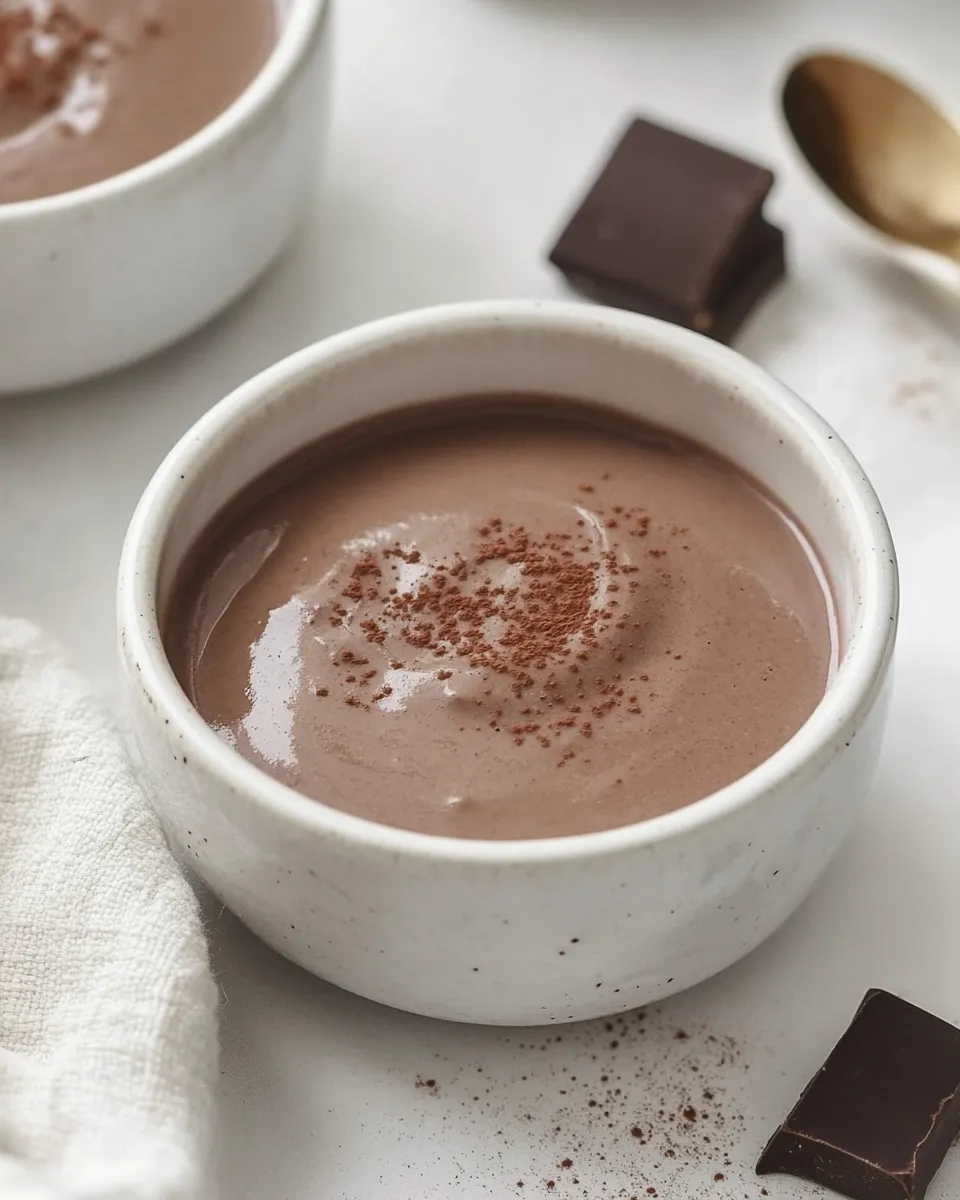 Easy Chocolate Custard recipe photo