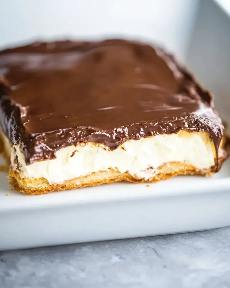 Homemade Chocolate Eclair Cake (From Scratch) photo