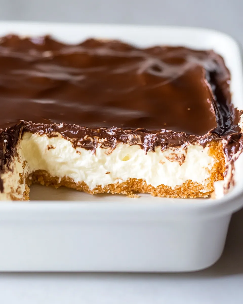 Classic Chocolate Eclair Cake (From Scratch) image