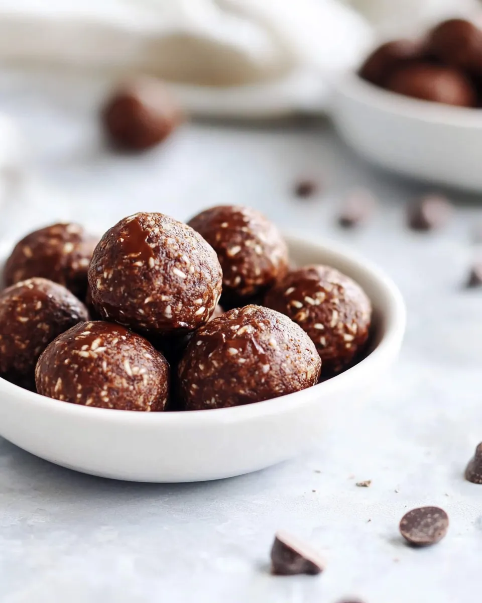 Delicious Chocolate Energy Bites image