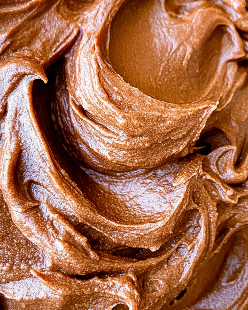 Homemade Chocolate Fudge Frosting photo