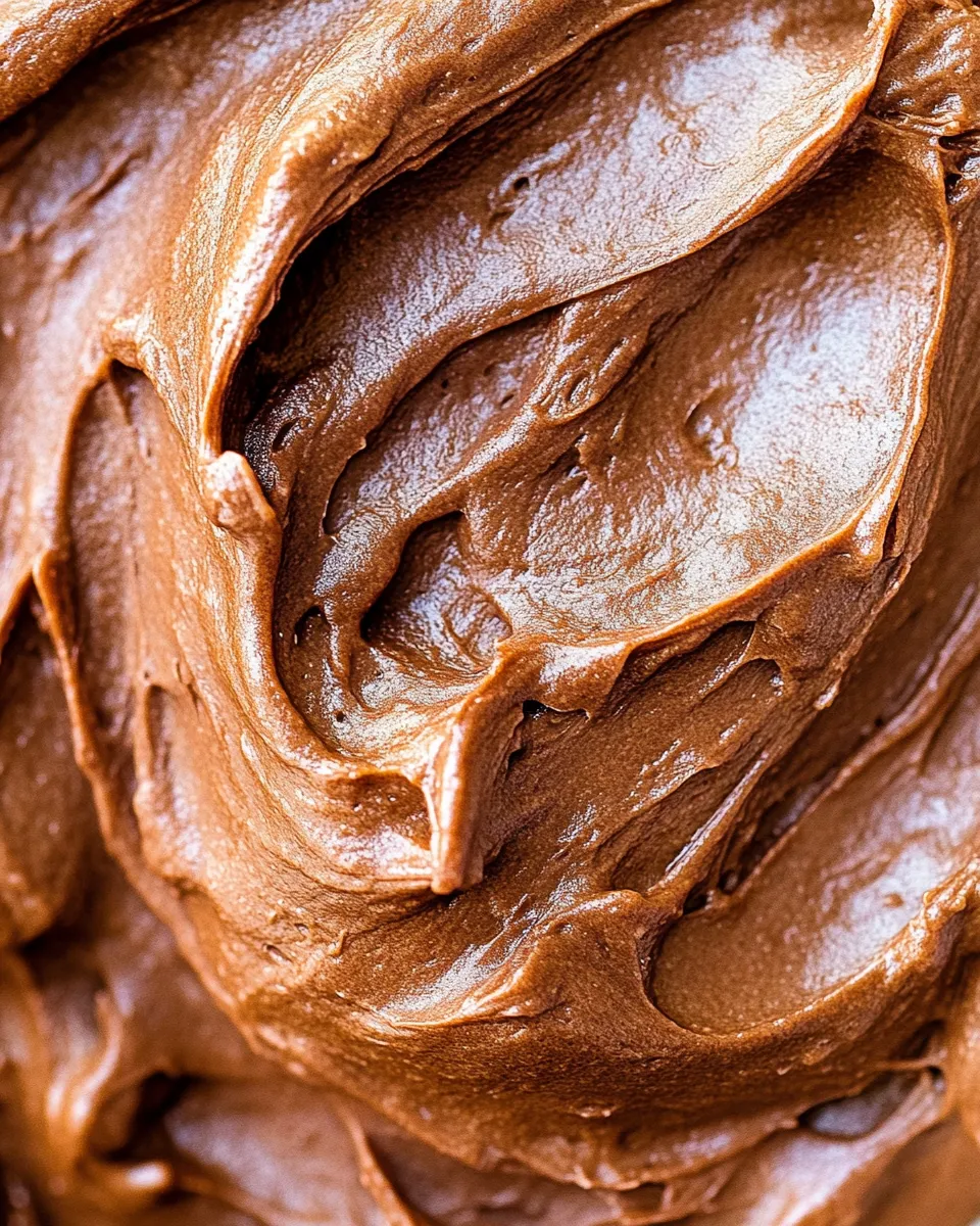 Easy Chocolate Fudge Frosting recipe photo