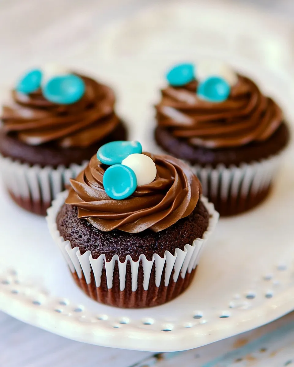 Delicious Chocolate Malt Cupcakes shot