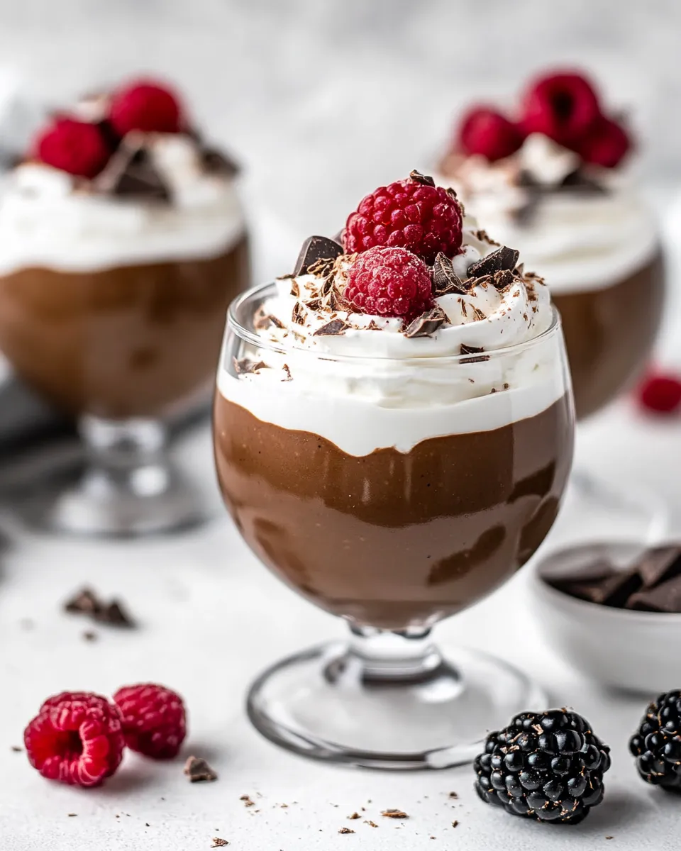 Homemade Chocolate Parfaits photo