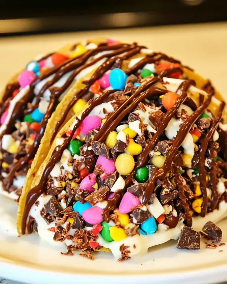 Homemade Chocolate Tacos photo