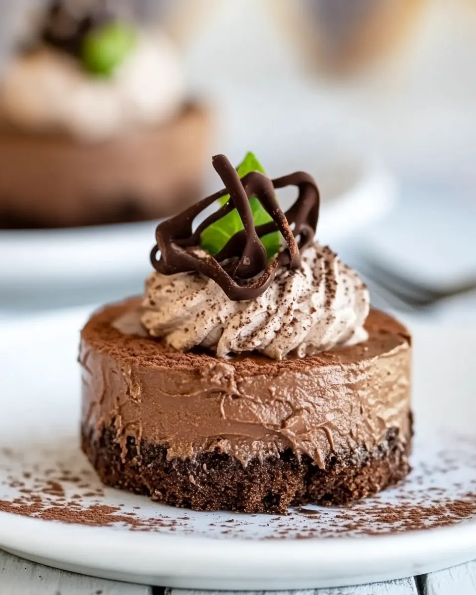 Homemade Chocolate Velvet Dessert photo