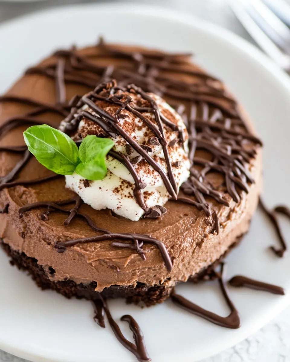 Delicious Chocolate Velvet Dessert shot