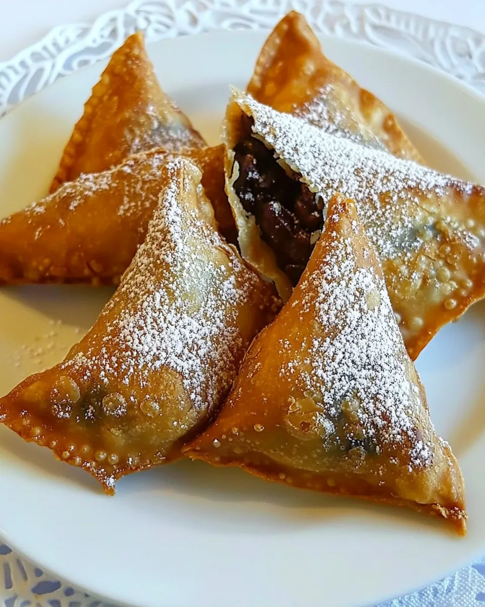 Homemade Chocolate Wontons photo