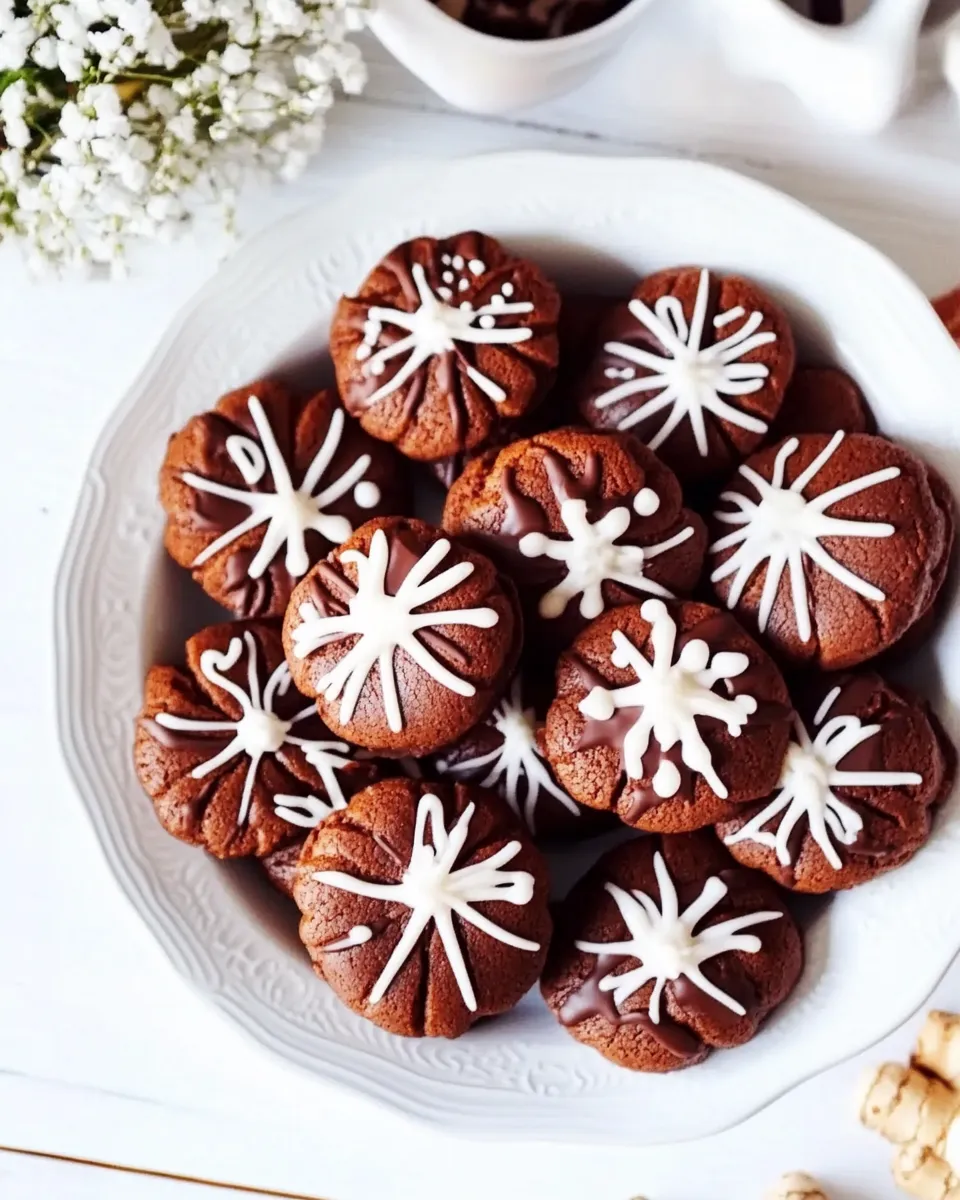 Classic Chocolate and Ginger Shortbread Cookies image