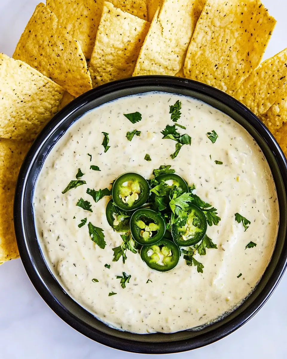 Easy Chuys Creamy Jalapeno Dip recipe photo