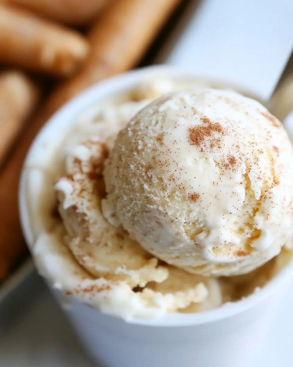 Classic Cinnamon Bun Ice Cream image