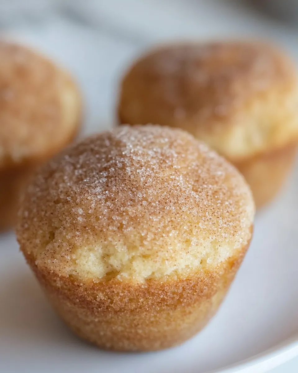 Delicious Cinnamon Muffins shot