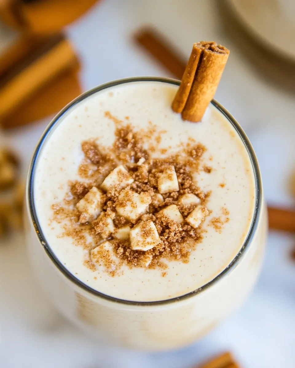 Easy Cinnamon Roll Protein Shake recipe photo