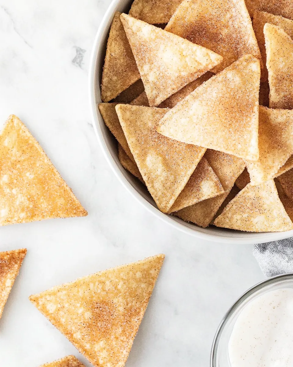 Classic Cinnamon Sugar Tortilla Chips image