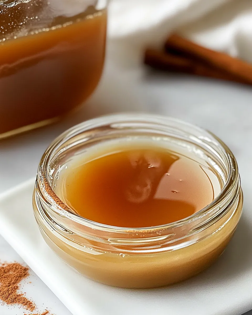 Homemade Cinnamon Syrup photo