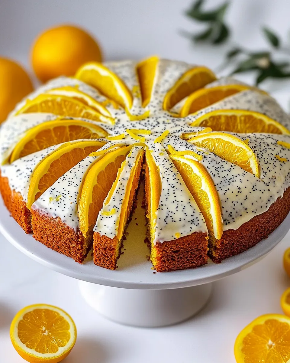 Classic Citrus Poppy Seed Cake image