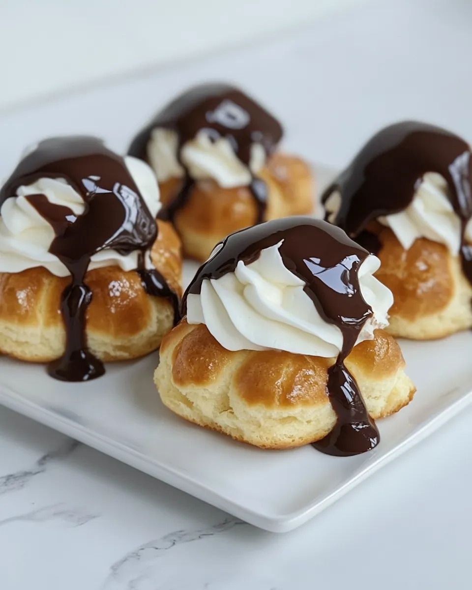 Easy Classic French Profiteroles image