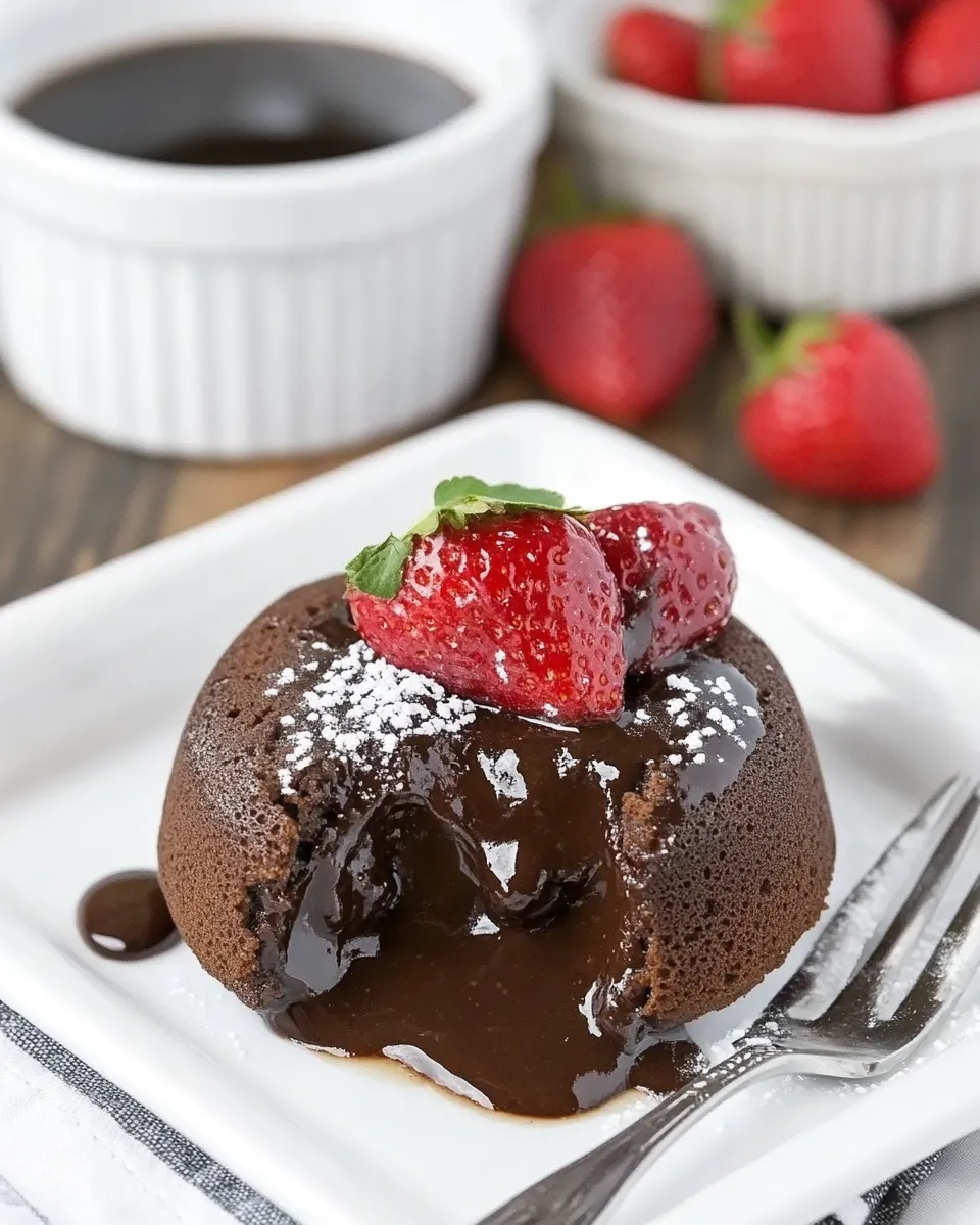 Homemade Classic Lava Cakes Recipe photo