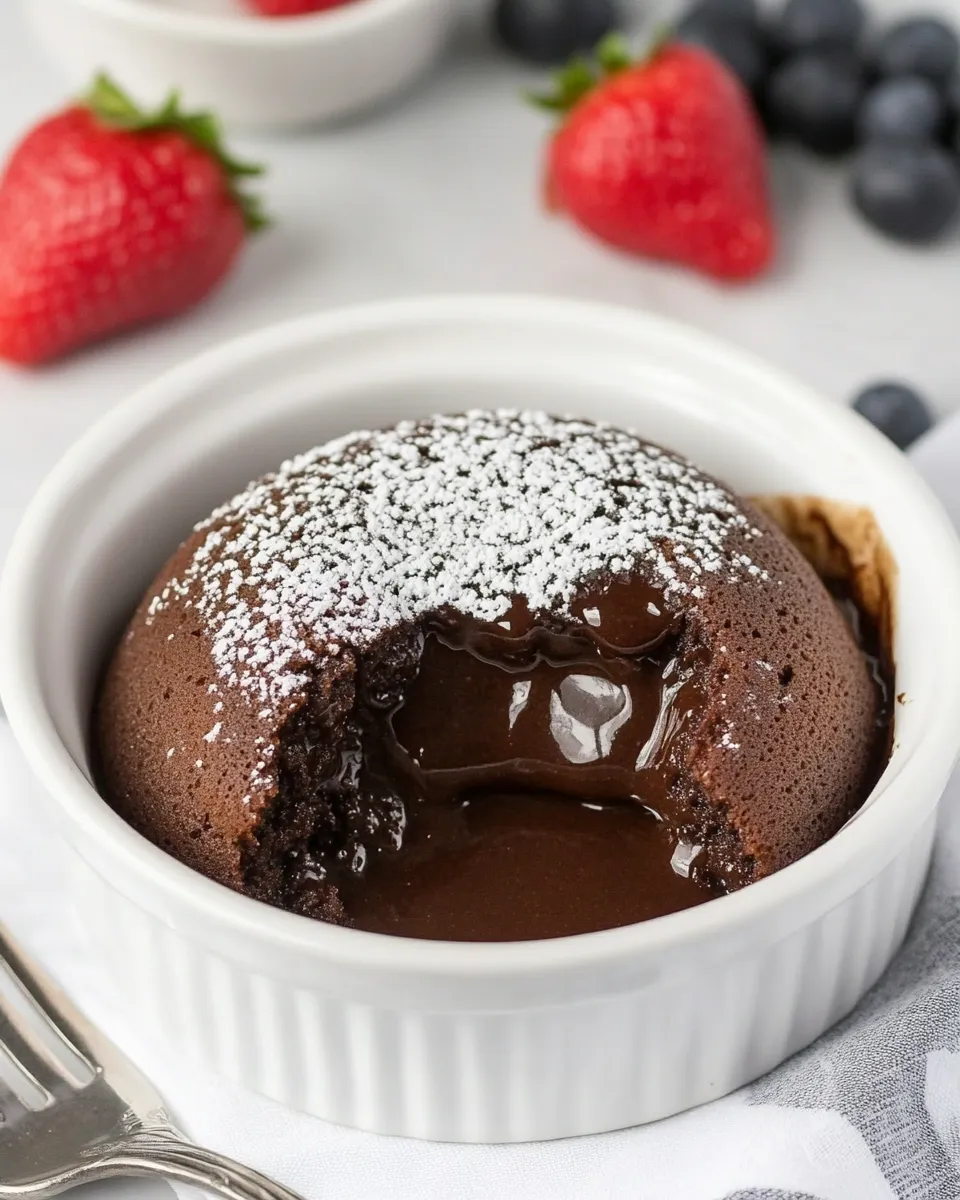 Delicious Classic Lava Cakes Recipe image