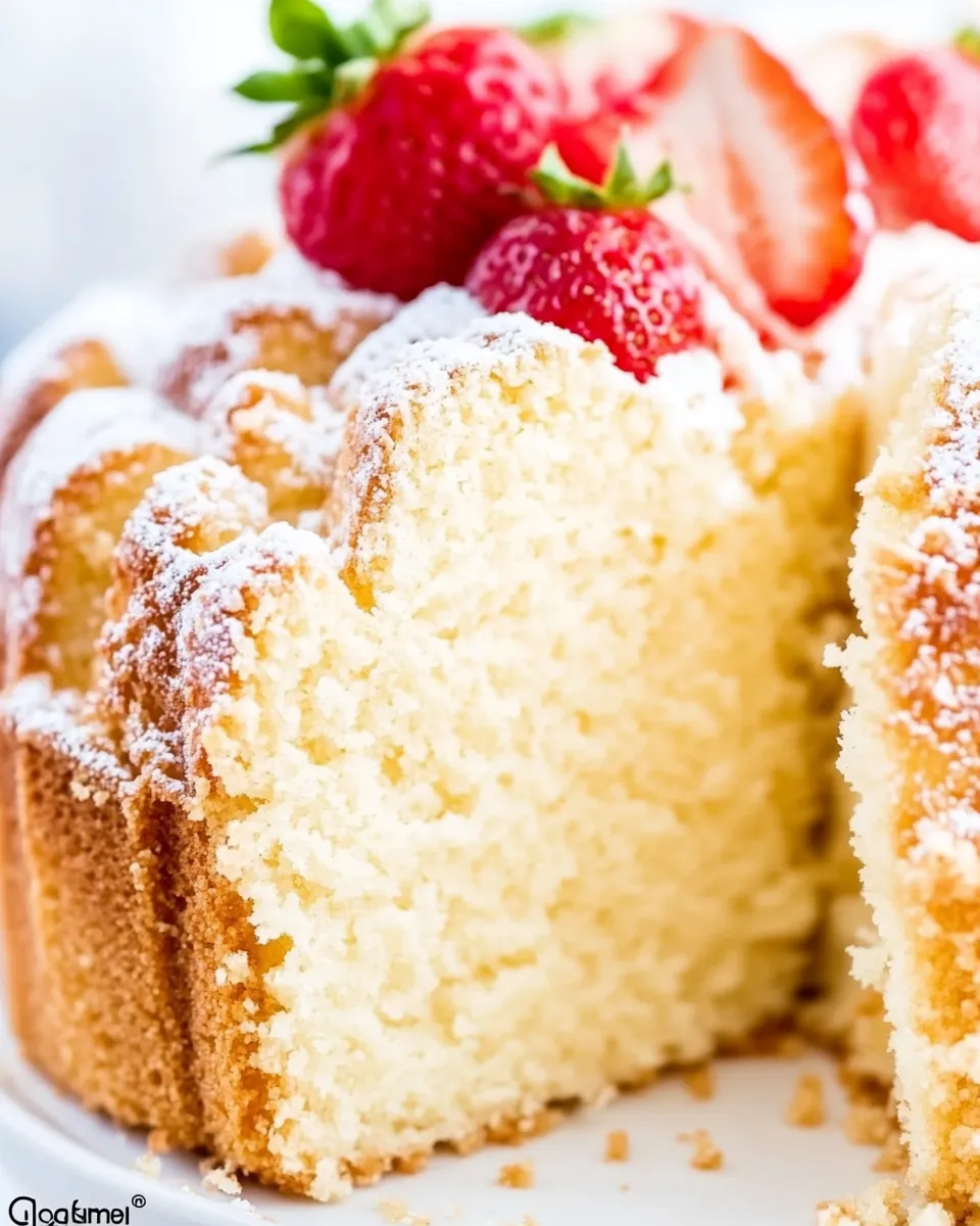Delicious Classic Southern Pound Cake image