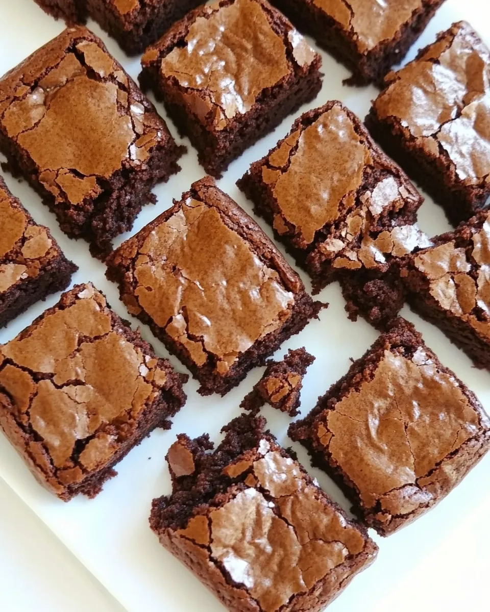Classic Cocoa Brownies image
