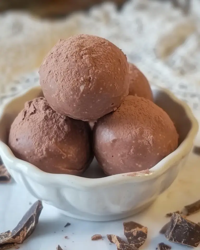 Homemade Cocoa Fat Bombs recipe photo