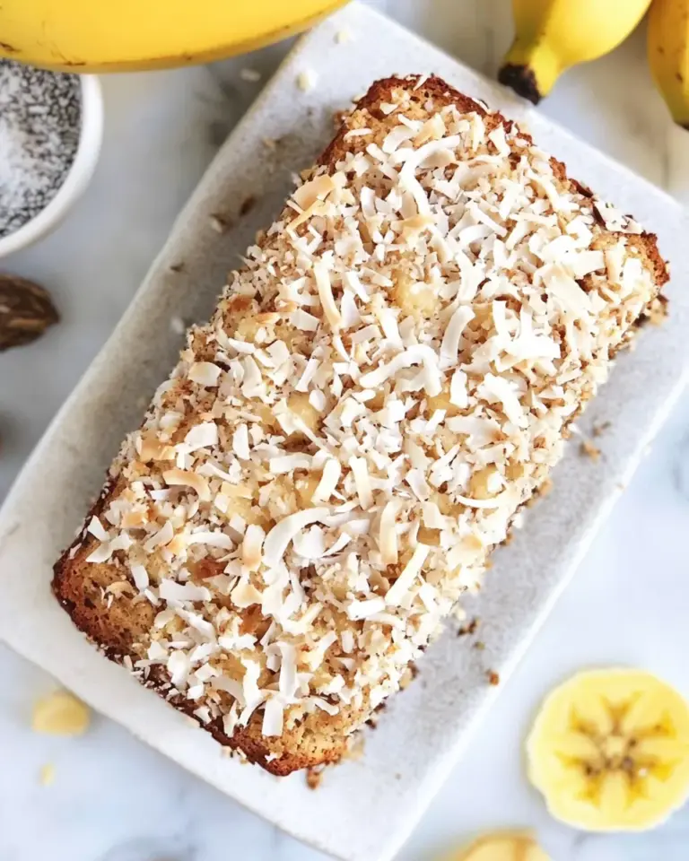 Homemade Coconut Banana Bread photo