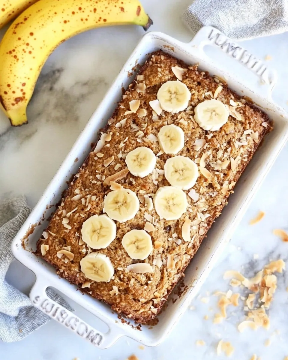 Classic Coconut Banana Bread image