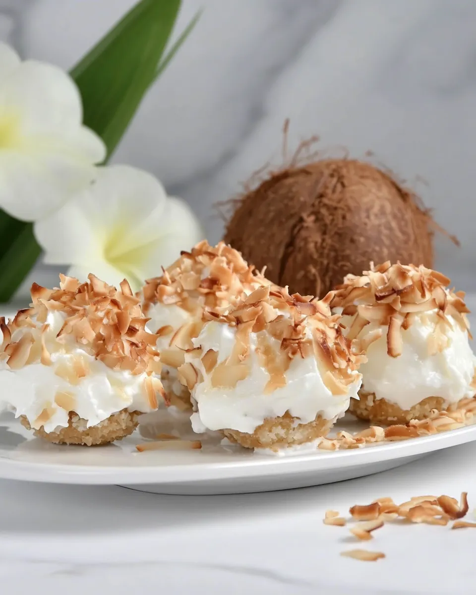 Classic Coconut Blossoms dish photo