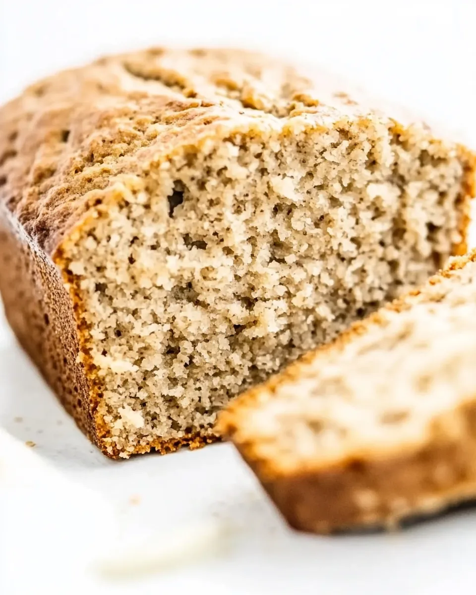 Best Coconut Flour Banana Bread shot