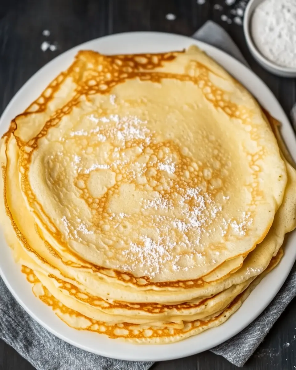 Classic Coconut Flour Crepes image