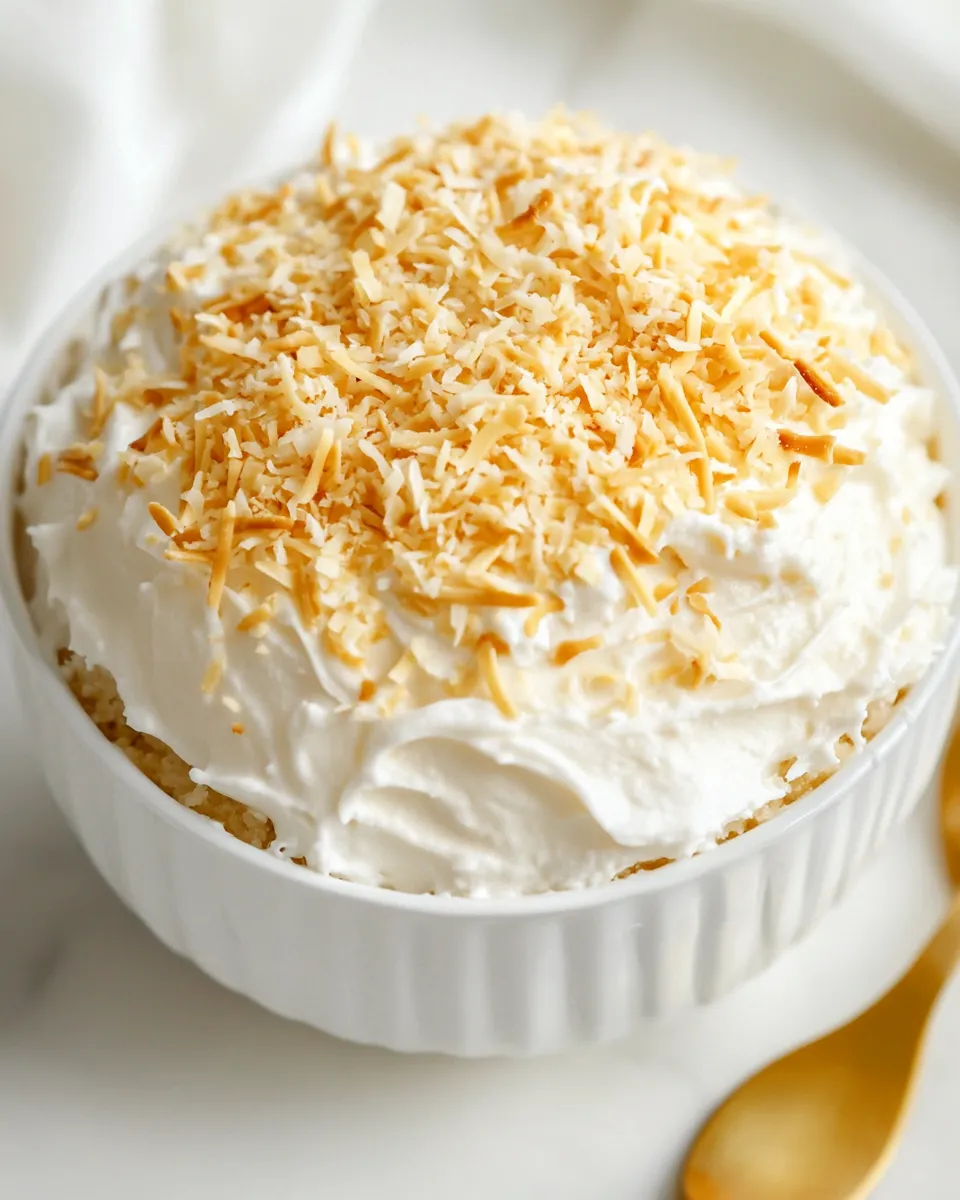 Classic Coconut Frosting dish photo